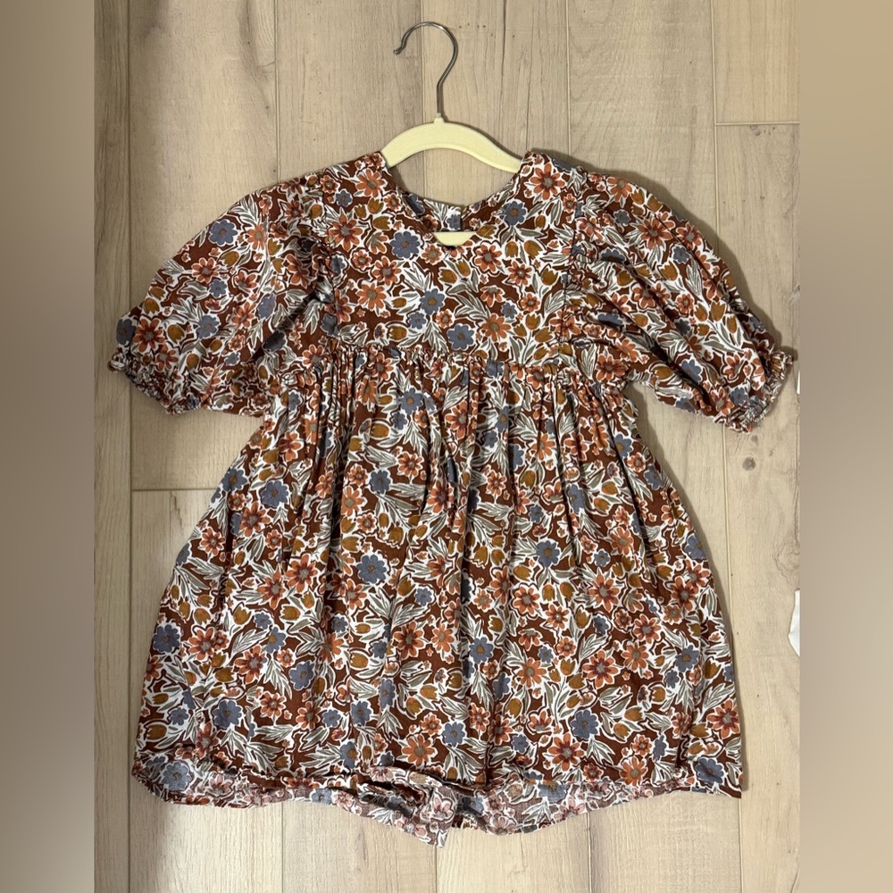 Rylee + Cru Floral Patterned Dress 4-5T